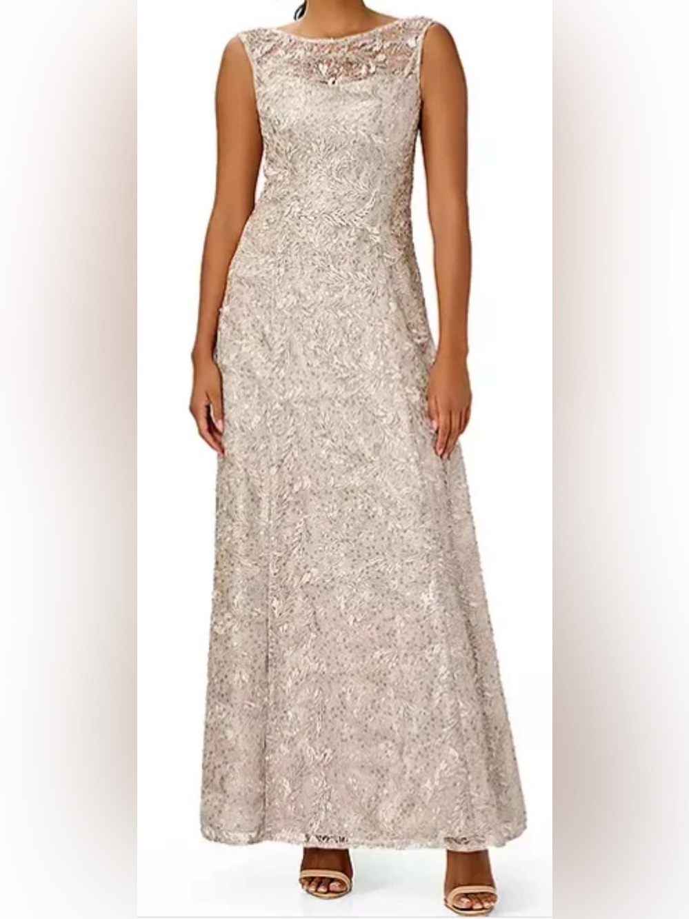 Adrianna papell (055) marble size 0 dress